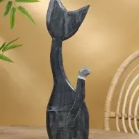 Календарь настольный «Кошечка», 15×5×53 см, дерево