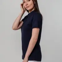 Рубашка поло женская Virma Stretch Lady, темно-синяя, размер L