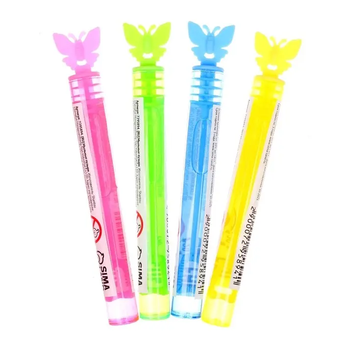 Мыльные пузыри «Бабочки», Микс, нелопающиеся, 5 мл