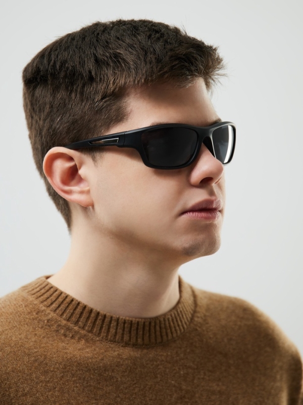 Очки солнцезащитные спортивные, uv 400, ширина 14.1 см, дужка 14.3 см, высота 5.3 см, желтые 10807 Очки солнцезащитные спортивные, uv 400, ширина 14.1 см, дужка 14.3 см, высота 5.3 см, желтые 10807