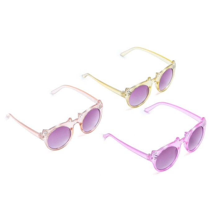 Очки солнцезащитные детские OneSun, uv 400, линза 4.8х5 см, ширина 13 см, дужка 13 см, микс 553904 Очки солнцезащитные детские OneSun, uv 400, линза 4.8х5 см, ширина 13 см, дужка 13 см, микс 553904