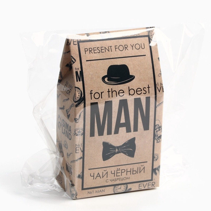Чай в коробке домик «Лучшему мужчине», 20 г Чай в коробке домик «Лучшему мужчине», 20 г