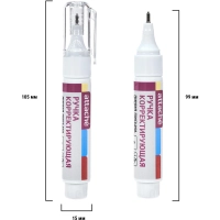 Корректирующий карандаш 8мл ATTACHE, шариковый наконечник 84034