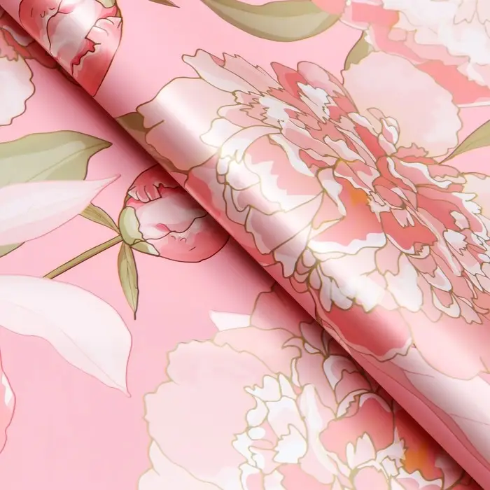 Пленка для цветов матовая, «Флёр», 57×57 см, белый Пленка для цветов матовая, «Флёр», 57×57 см, белый