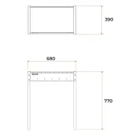Мангал MAH 201, 67.6&times;39.7&times;76.7 см, 2 мм