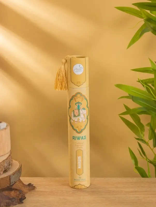 Благовония в тубусе Благовония в тубусе "Нарцисс" 30 штук с деревянной подставкой