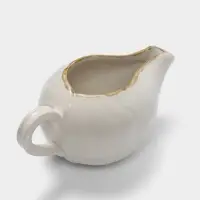 Соусник, 8&times;9&times;16 см, керамика, белый