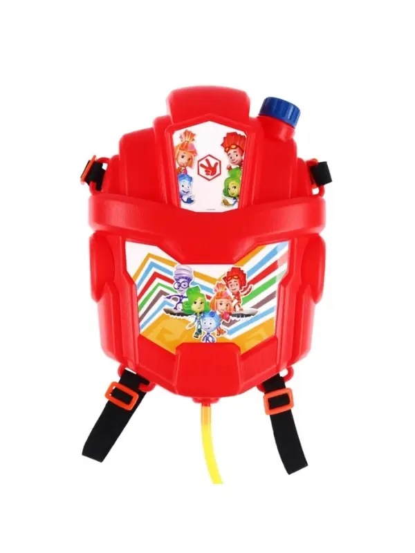 Водный ранец с пушкой, Фиксики, 1.5 л