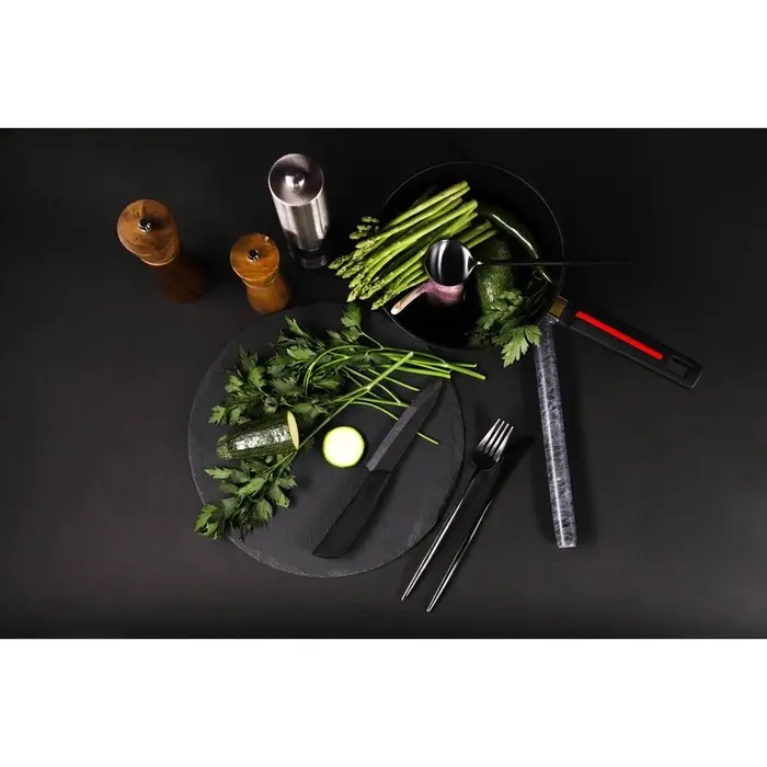 Нож кухонный керамический Black, лезвие 12.5 см, ручка soft-touch, чёрный