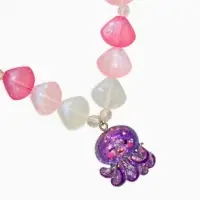 Бусы детские &laquo;Выбражулька. Осьминог&raquo;, жемчуг, 40 см, розо-фиолетовый