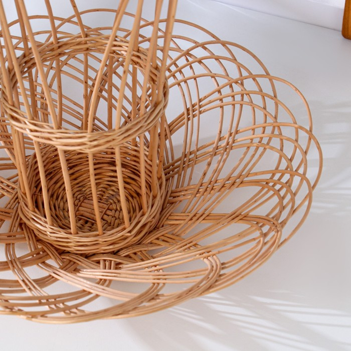 Корзина для шампанского и фруктов, 29×43 см, ива Корзина для шампанского и фруктов, 29×43 см, ива