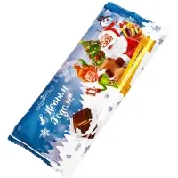 "Новогодние приключения" молочная  100гр*25шт