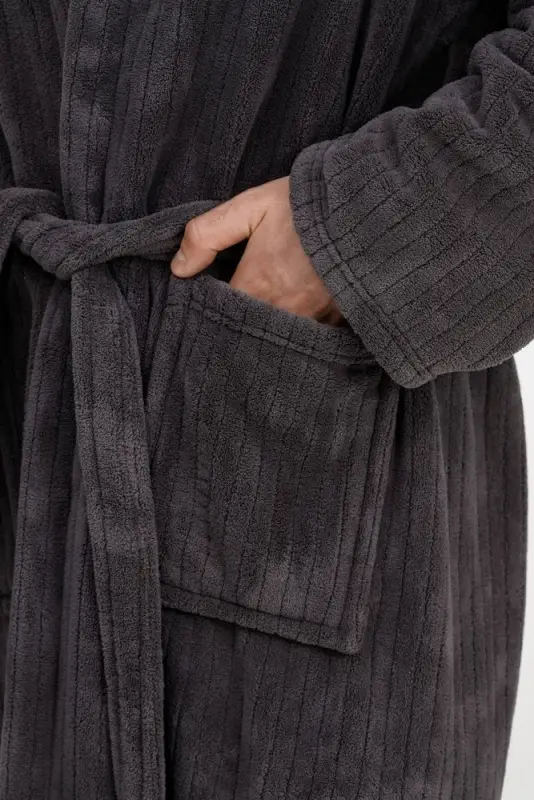 Халат флисовый Magic Mantle, темно-серый, размер M/L Халат флисовый Magic Mantle, темно-серый, размер M/L