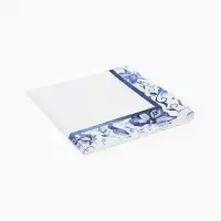 Салфетки бумажные двухслойные &laquo;Синие Узоры&raquo;, 33 х 33, 12 шт