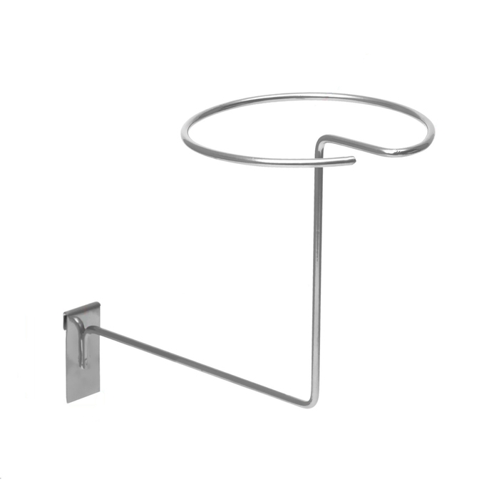 Кронштейн под шапку на сетку, d=14, цвет хром Кронштейн под шапку на сетку, d=14, цвет хром