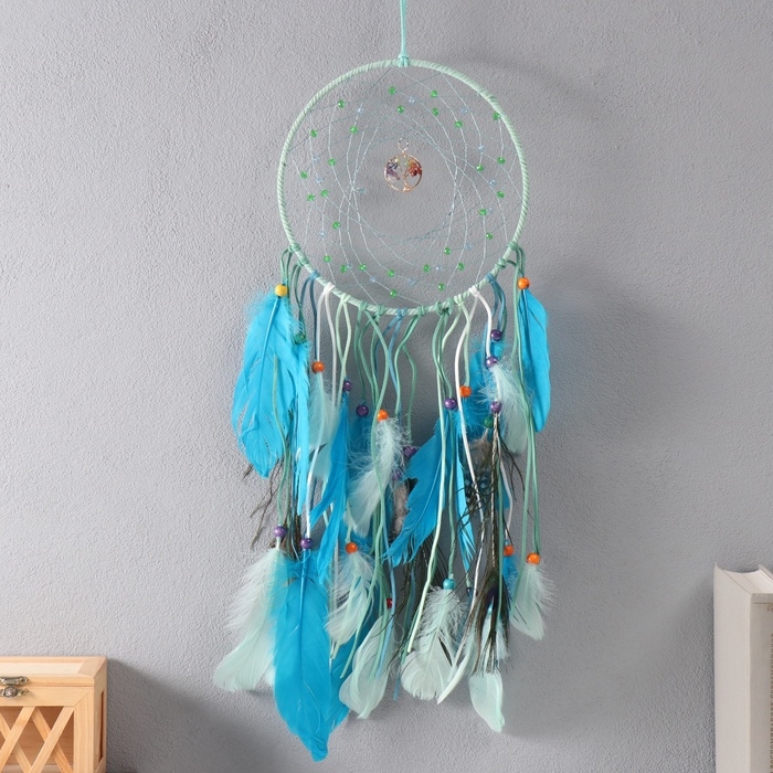 Ловец снов Ловец снов "Дерево в цветке" зелёный 20х85 см