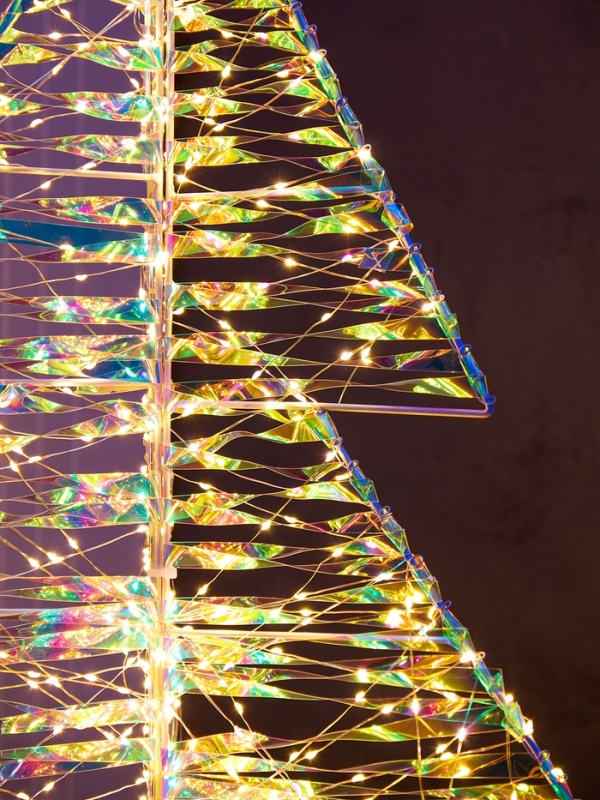 Фигура световая FROSTY  Фигура световая FROSTY "Елка", 64x64x100, 720 LED, 220V, свечение тёплое белое