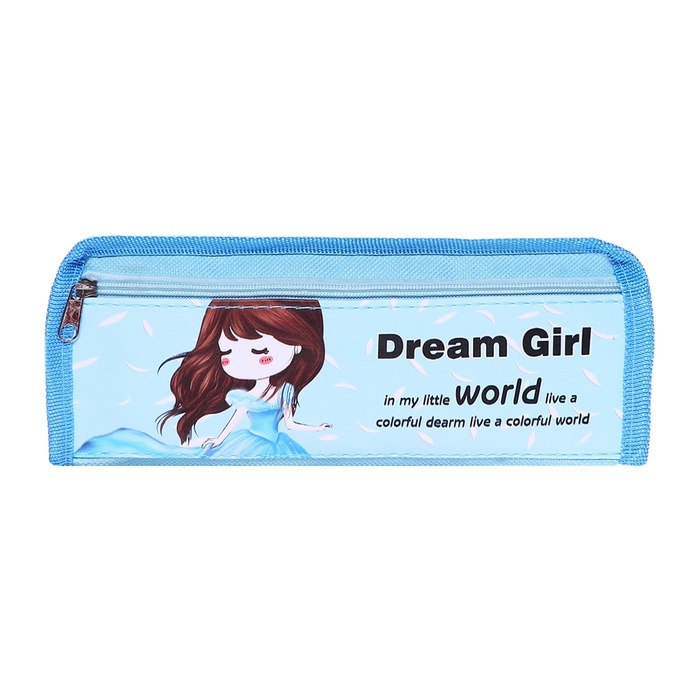 Пенал школьный  Пенал школьный "Аниме" на молнии, 2 отделения, МИКС