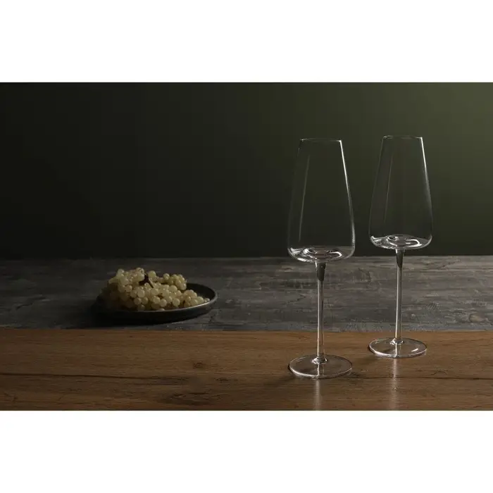 Бокал для шампанского Magistro &laquo;Амьен&raquo;, 250 мл, h=26 см, стекло, прозрачный