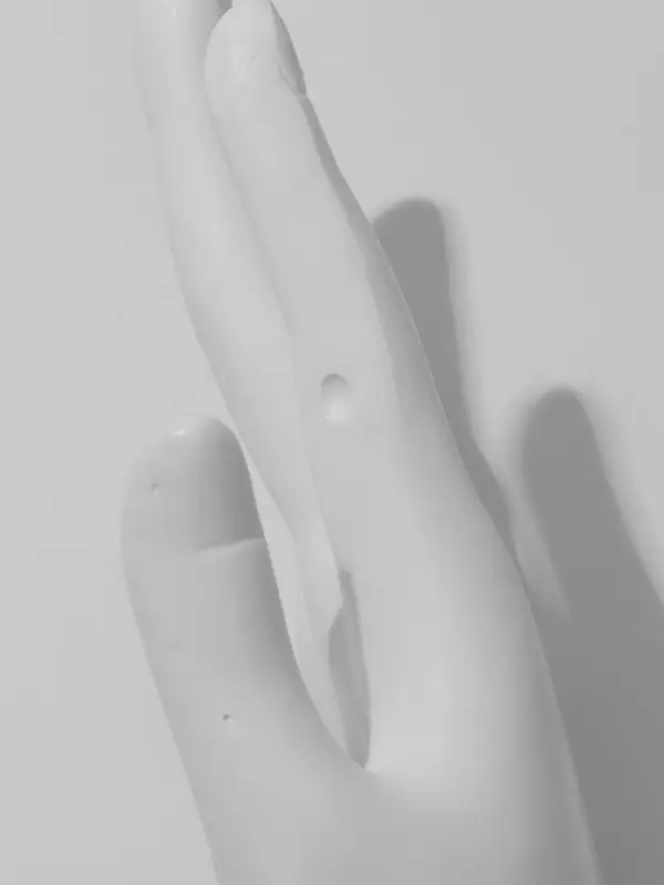 Подставка для украшений &laquo;QF. Рука&raquo;, 9&times;12&times;22 см, белая