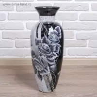 Ваза для цветов &laquo;Скарлет&raquo;, 14&times;17&times;49 см, стекло