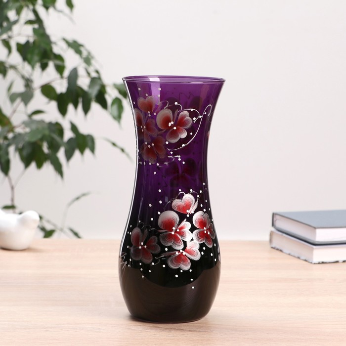 Ваза Ваза "Фиолетовое чудо" 10,5х25,5 см