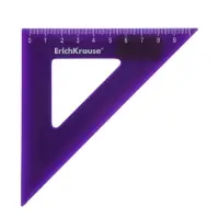 Набор геометрический малый ErichKrause Reef: линейка, угольник, транспортир, МИКС