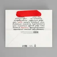 Пакет подарочный ламинированный, упаковка, &laquo;Чувства&raquo;, S 15&times;12&times;5.5 см