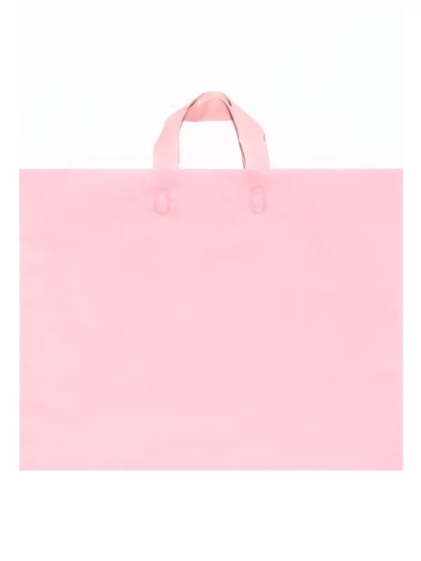 Пакет с петлевой ручкой розовый 45 х 35 х 8 см 80 мкм Пакет с петлевой ручкой розовый 45 х 35 х 8 см 80 мкм