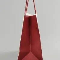 Пакет подарочный крафтовый &laquo;С Новым годом&raquo;, карусель, 25&times;22&times;12 см