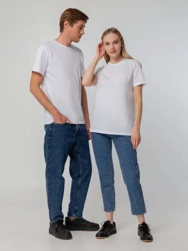 Футболка унисекс T-bolka 140, белая, размер 4XL Футболка унисекс T-bolka 140, белая, размер 4XL