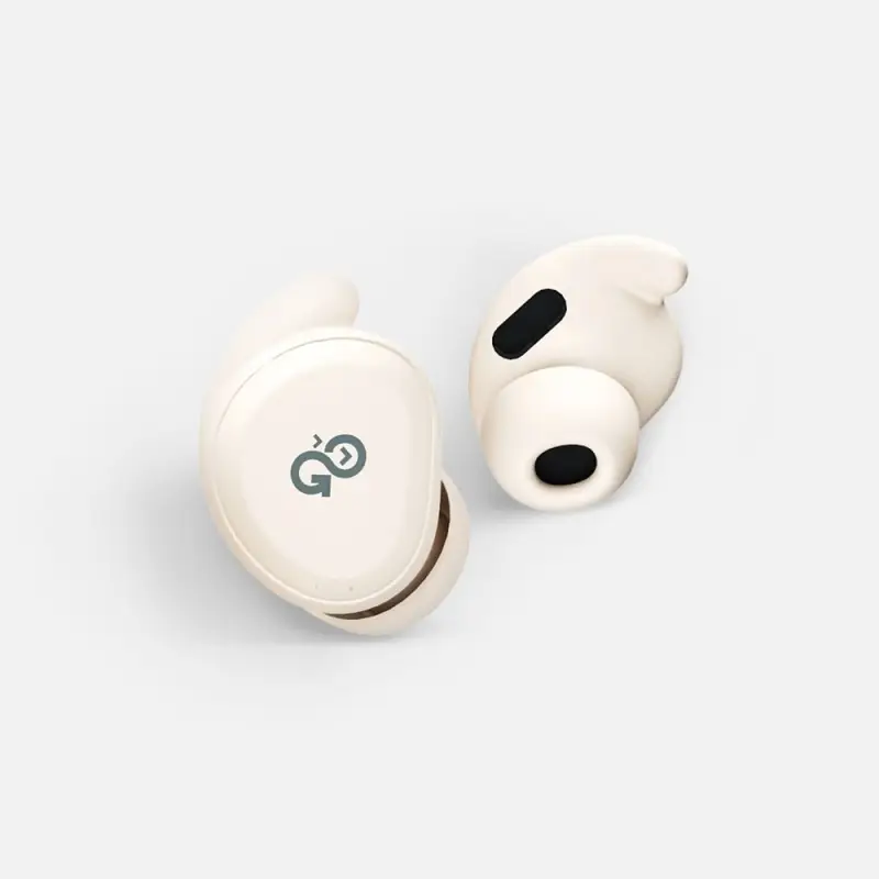 Беспроводные наушники для сна CityBuds S, белые (слоновая кость)