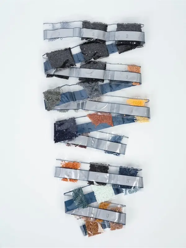 Алмазная вышивка полное заполнение "Бабочки", на холсте 40*50 см