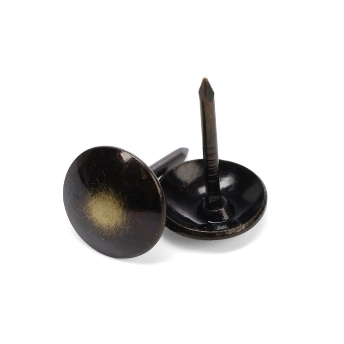 Лента декоративных гвоздей ТУНДРА, длина 1 м, 11х16 мм, античная бронза, 10 шт Лента декоративных гвоздей ТУНДРА, длина 1 м, 11х16 мм, античная бронза, 10 шт