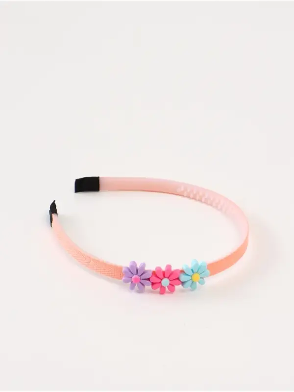 Ободок для волос «Цветы» розовый, Винкс