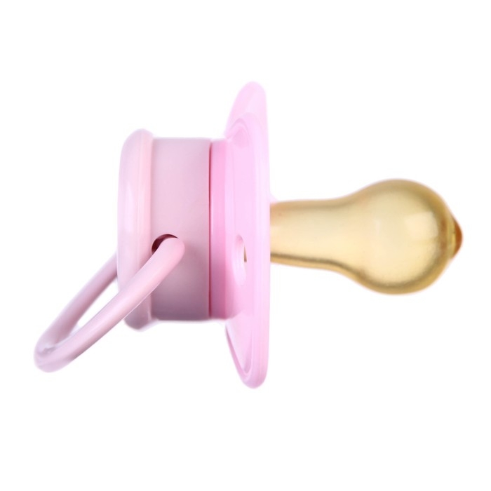 Соска - пустышка латексная классическая «Балерина», от 3 мес., цвет розовый Соска - пустышка латексная классическая «Балерина», от 3 мес., цвет розовый