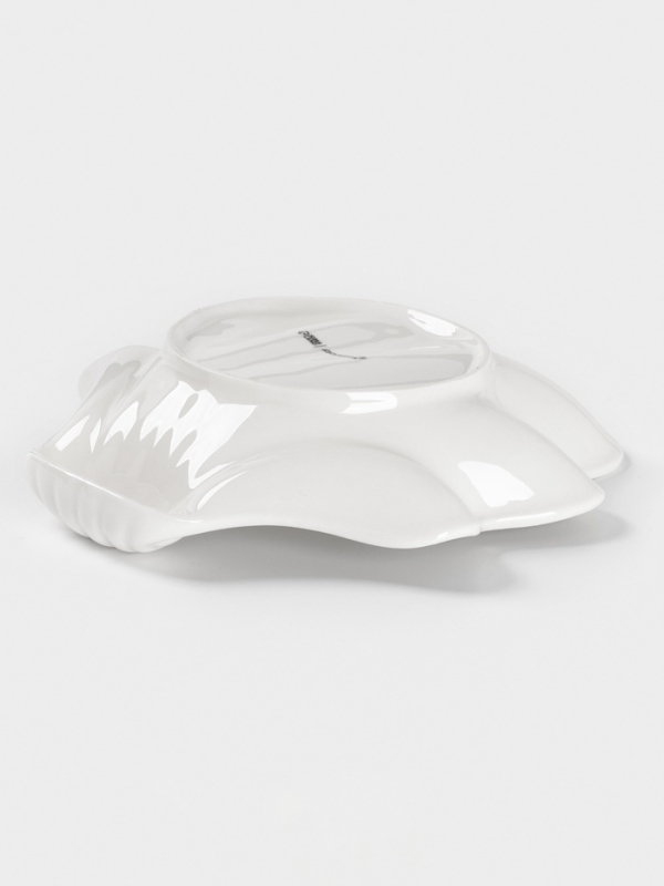 Блюдо для подачи ракушка "White Label"  21,5х21х5,5 см