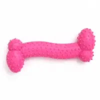 Жевательная игрушка для собак &laquo;Любимое лакомство&raquo;, 11&times;4 см, TPR, розовая