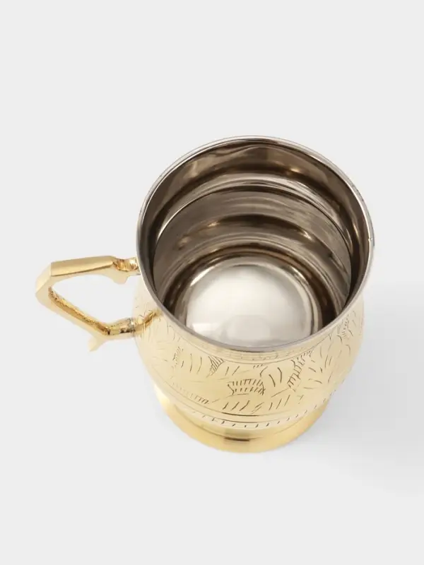Кружка &laquo;Вдохновение&raquo;, 400 мл, латунь