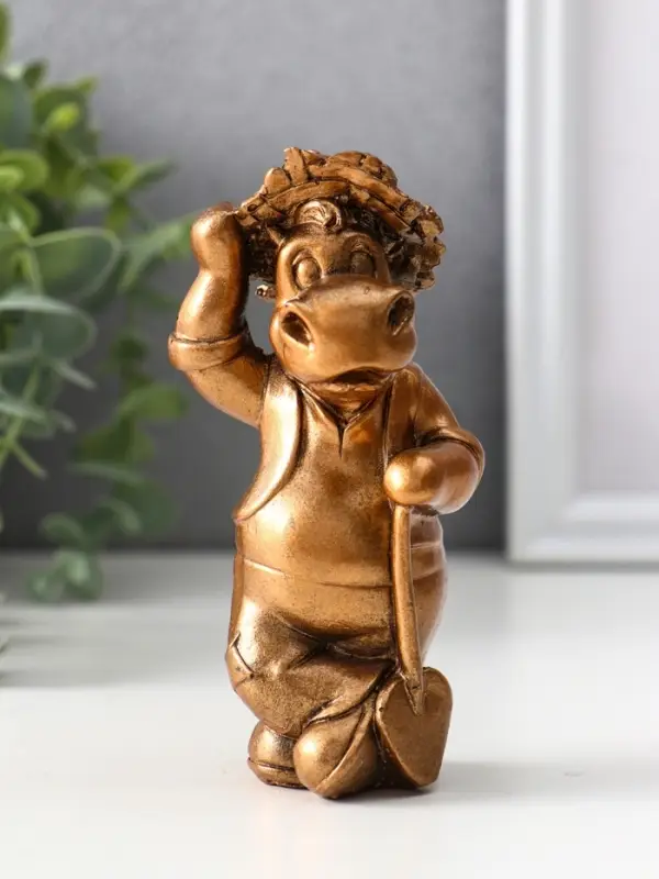 Фигура «Конь дачник», 12×6×6 см, бронза