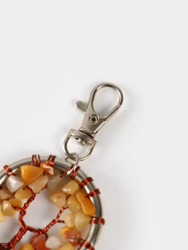 Брелок ловец снов Брелок ловец снов "Великое древо" 19 см, цв. бежевый