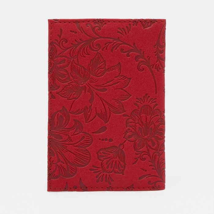Обложка для паспорта, цвет красный Обложка для паспорта, цвет красный