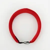 Ободок-кокошник для волос "Мария" 18х5,5 см, красный