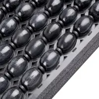 Накидка массажная AVS M2410P-BL квадратная шарики (черный), 1 шт.