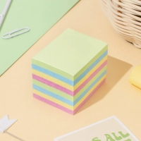 Бумага для заметок с клеевым краем  38x51 мм, 400 л, 8 цветов в асс
