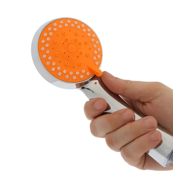 Душевая лейка 5 режимов со шлангом, держатель, крепеж в комплекте.