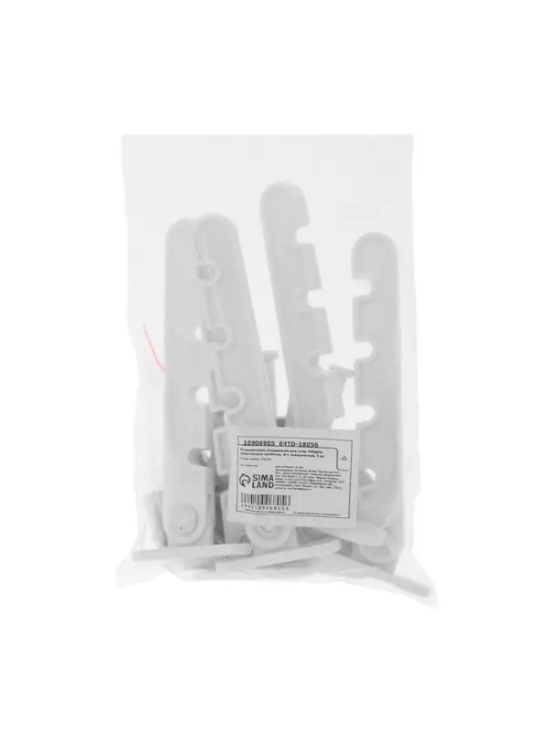 Ограничитель открывания для окна ТУНДРА, пластиковая гребенка, 4-х позиционная, 5 шт.