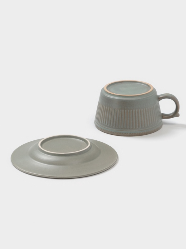 Чайная пара  Чайная пара "Ancient Greece"  15х7см, цвет синий