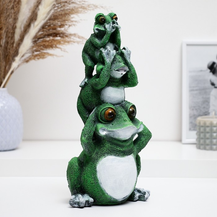 Копилка Копилка "Пирамида из лягушек" 30х15х12см