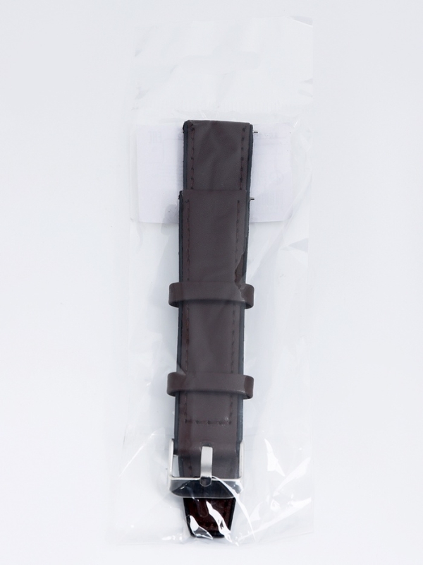 Ремешок для часов с быстросъемными шпильками, 20 мм, экокожа, l-22 см, коричневый Ремешок для часов с быстросъемными шпильками, 20 мм, экокожа, l-22 см, коричневый